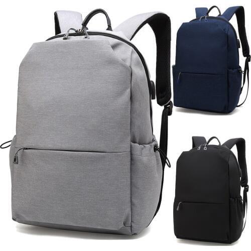 15 15.6 Inch waterproof with USB interface Business Notebook Laptop Bags Case Backpack for Men Women