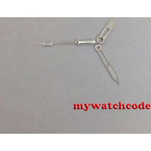 Silver edge SUPER LUME white watch hands for Miyota 8205 8215 821A movment H39