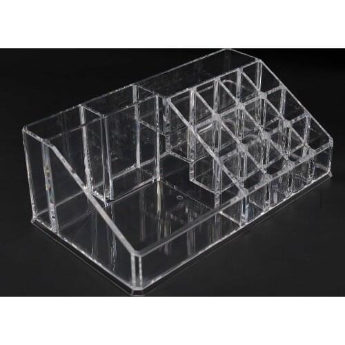 Biomaser Tattoo Transparent Plastic 16/36 Holes Gloss Cosmetic Storage Display Stand Holder Rack Organizer Tattoo Accesories