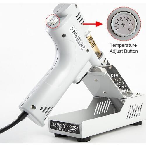 220V S-995A Electric Pump Vacuum Solder Sucker Desoldering Soldering Iron