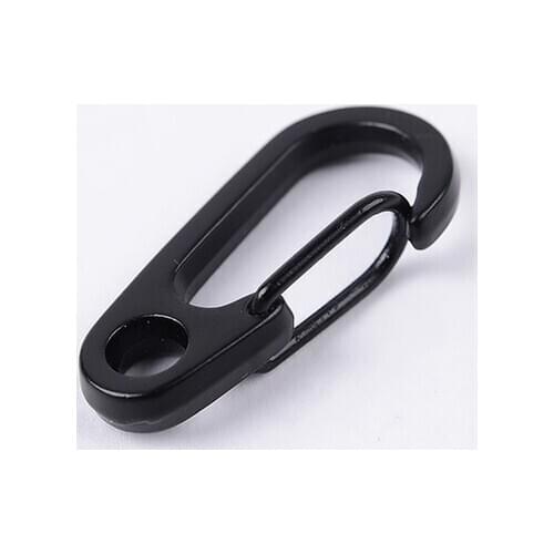 New Outdoor Rock Climbing Carabiner Hanging Buckle Spring Clip Metal Hook Keychain Mini Keyring High Quality Camping Gadgets