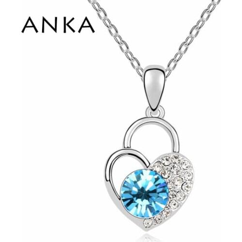 ANKA 2020 women heart shape pendant necklace time-limited romantic collar necklace fashion jewelry bond casino collares #97584