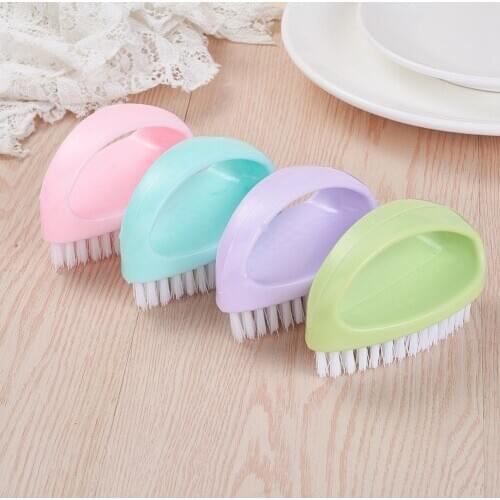 1pcs Soft PP Brush Cleaning Brushes Multi-function Egg Modeling Duster Remover