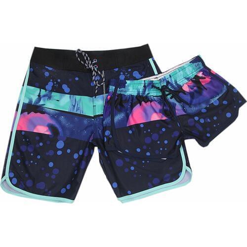 New Arrival Summer Hot Fast Dry Beach Pants Sport Causal shorts Men and Women Board Shorts for Lovers Couple Female Short 2020