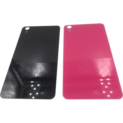 For Lenovo S850 S850T Case Replacement Glass Back Cover Battery Rear Door Housing Funda STICKER Adhesive With Logo