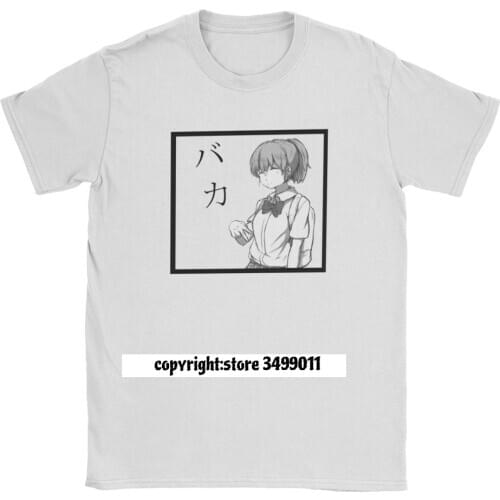 Koe No Katachi Nishimiya Baka Tops T Shirt Men A Silent Voice Japanese Cotton Tee Shirt Camisas T Shirt Gift Tops