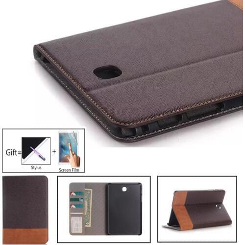 For Samsung Galaxy Tab S2 8'' SM-T710 T715 T713 T719 Smart Protective Case Cover for Galaxy Tab S2 Slim fashion PU Leather Cover