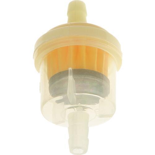 Universal Motorcycle Mini Fuel Filter Tough ABS Plastic Petrol Gas Liquid Fuel Filter For Moto