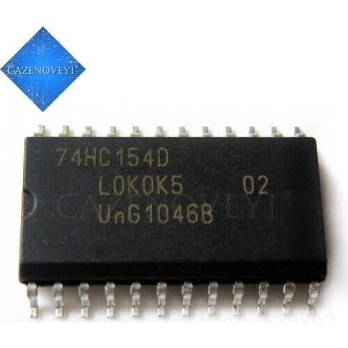 10pcs/lot 74HC154D 74HC154 SOP-24 7.2MM In Stock