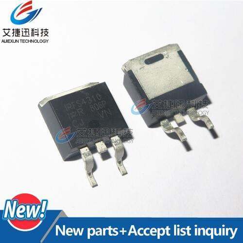 5Pcs RFS4310PBF IRFS4310 TO-263 Trans MOSFET N-CH 100V 130A 3-Pin(2+Tab) D2PAK Tube in stock 100% New and original