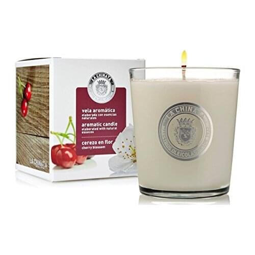 Chinata-Cherry Blossom aromatic candle (400 gr), with natural essences