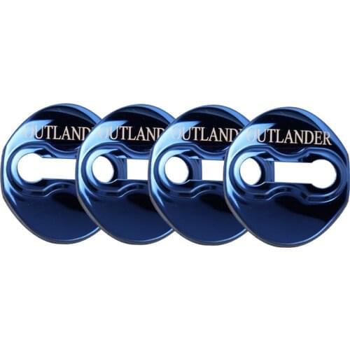 Car Door Handle Bowl Cover Accessories for Mitsubishi Outlander 2013-2020 Interior Patch Trim Sticker Carstyling