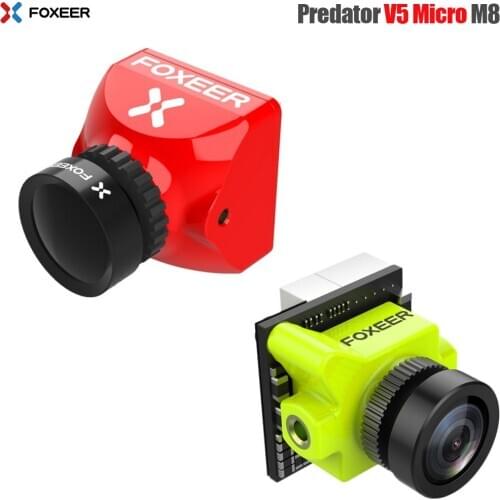 Foxeer Predator Micro V5 Camera 16:9/4:3 PAL/NTSC switchable 1.7mm lens 4ms Latency Super WDR FPV Camera M8 for FPV RC Drone