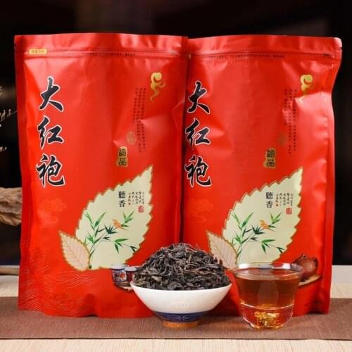 China AAA High Quality Dahongpao Oolong Tea Organic Green Advanced Zipper Bag Gift Free Shipping