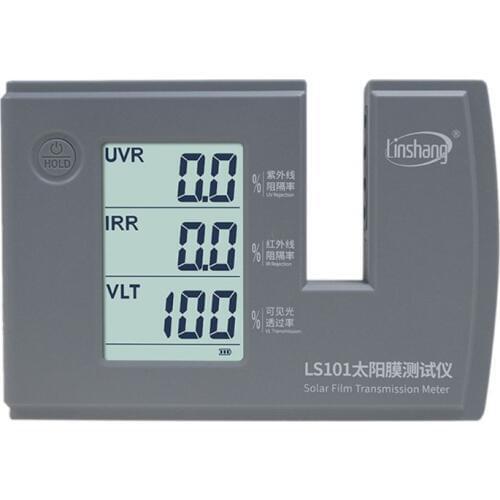 LS101 Solar Film Transmission Meter Ultraviolet Infrared Rejection Rate VLT Test