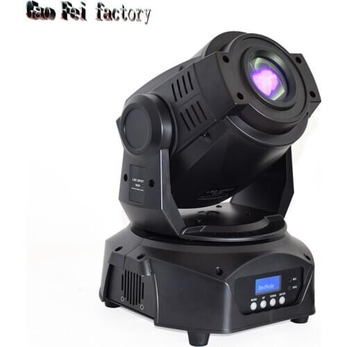 Lyre 90W Led 6-Prism Spot Moving Head Stage Light Dmx Control For Disco Wedding Party Dj
