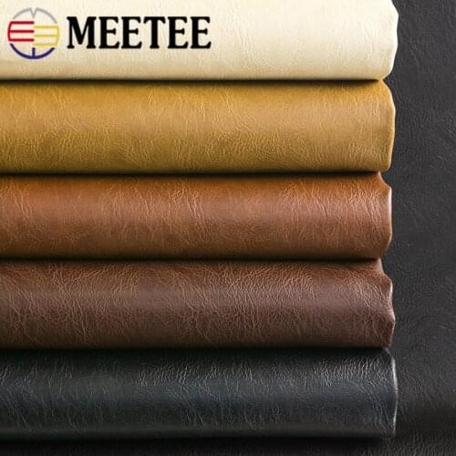 Meetee 45*68CM PU Faux Synthetic Leather Fabric DIY Bag Shoes Furniture Car Sofa Materials Home Decoration Sewing Accessories