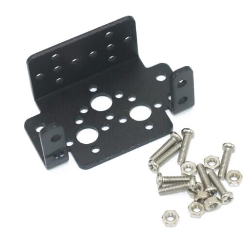 Multifunction Servo Bracket + Screw Steering Robotic Frame Mechanical Arm for MG995 MG996R S3003