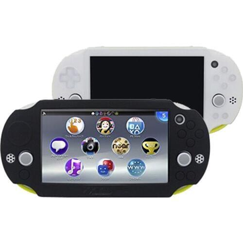 Soft Silicone Protective Cover Rubber Bumper Case For PSP VITA 2000 Gel Rubber Shell Skin For PS VITA 2000