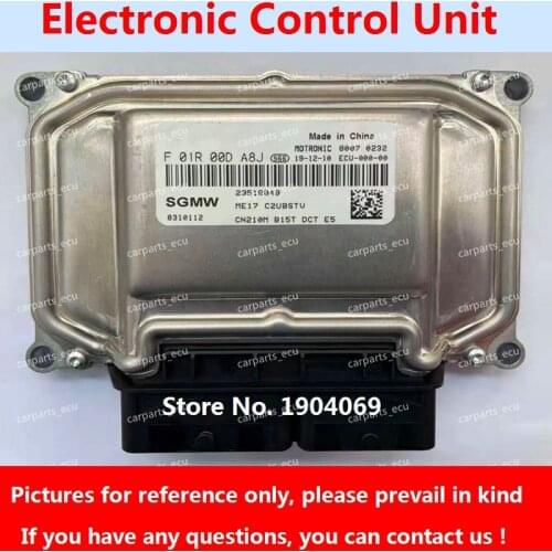 Engine Computer Board F01R00DA8J 23518848 F01RB0DA8J ME17 ECU F01R00DDB1 23915321 F01RB0DDB1 For Wuling Baojun Car
