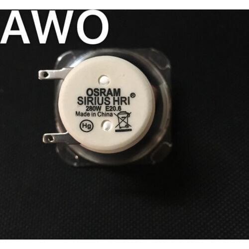 1pc/lot 280W Lamp OSRAM SIRIUS HRI280W Moving head beam light bulb and MSD Platinum 10R P-VIP 280 W lamp