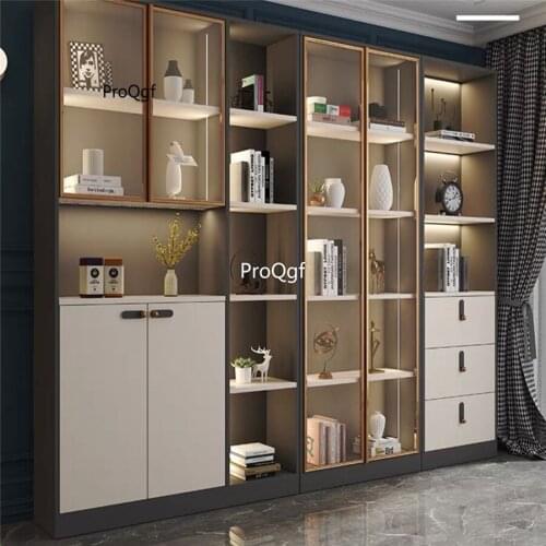 Prodgf 1Pcs A Set Luxury Office Sweet Document Cabinet Book Shelf