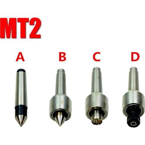 MT2 Lathe Live Center Morse Tap 0.001 Accuracy CNC rotary axis tailstock Cutter Lathe Tool Drill Chuck ER11 CNC Router Machine
