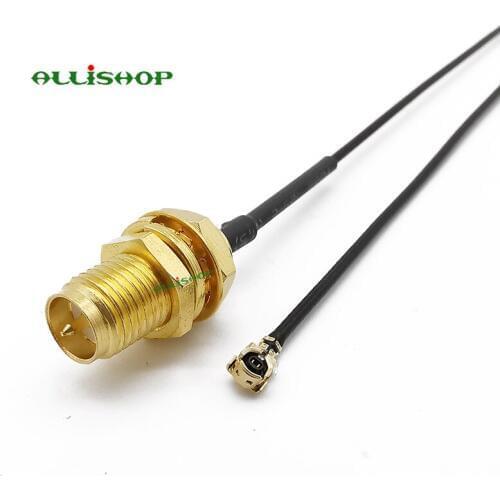 ALLISHOP 7cm Extension Cord UFL to RP SMA Connector Antenna WiFi Pigtail Cable IPX to RP-SMA Female SMA to IPX 1.13 Cable