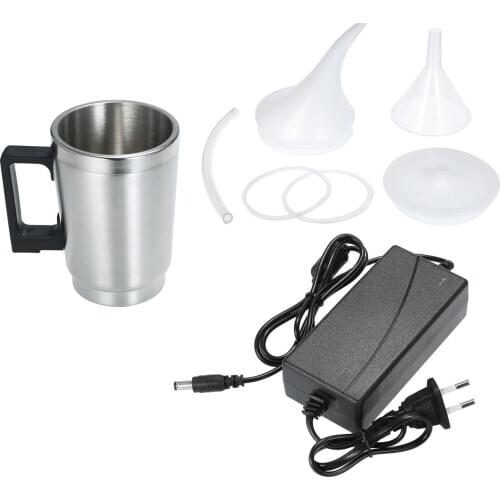 EU Plug Stainless Steel for Tool Car Heating Cup Restoration Heating Cup Heating Cup Repair Headlight Car Heating Atomization