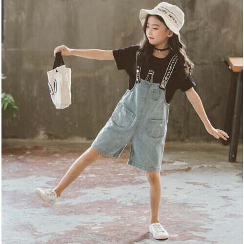 Джинсовые комбинезоны для девочек Wzcx China At AliExpress