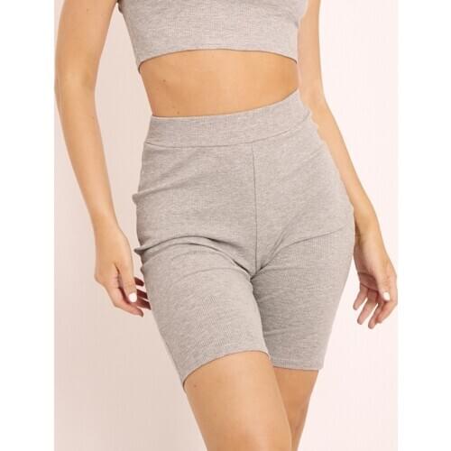 Womens Biker Pants Gym Sports Casual Fitness Leggings Pants Stretchy High-Waist Summer Bottom Knee-Length Bodycon Streetwear