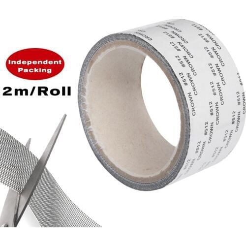 1 Roll Window Net Repair Broken Hole Tape Anti-mosquito Mesh Sticky Patch