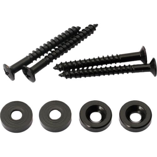 4pcs Electric Guitar Neck Joint Bushings and Bolts with Screw Guitar Parts