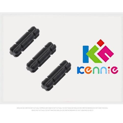 400pcs/lot Kennie DIY MOC blocks Compatible with Hi-tech accessories NO.32062 2M 1*2# cross shaft 1x2 limit Axle W. GROOVE