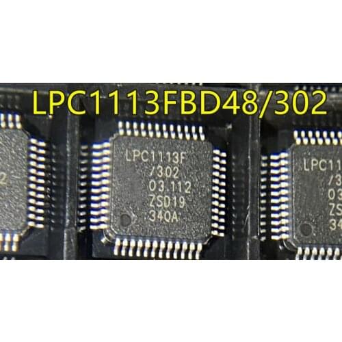 5PCS LPC1113FBD48/302 LPC1113F/302 QFP48