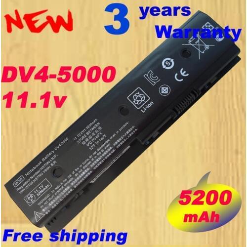 Laptop Battery MO06 For HP Pavilion DV4-5000 DV6-7002TX 5006TX DV7-7000 HSTNN-LB3N HSTNN-UB3P HSTNN-LB3P 671731-001