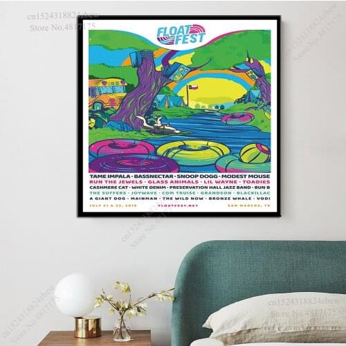 Tame Impala Album Poster Canvas Painting Hot Wall Art Pictures Posters and Prints for Home Decoration