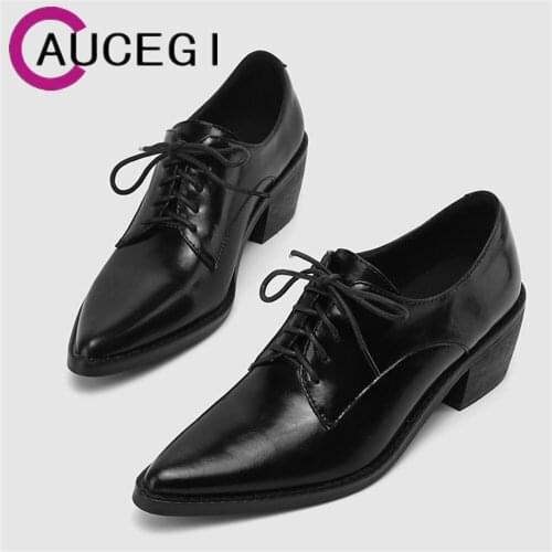 AUCEGI Women's Oxfords