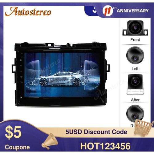 For Toyota Estima 2006-2016 Android 10 Car GPS Navigation Multimedia Player Auto Stereo Video Radio No DVD Player Tape Recorder