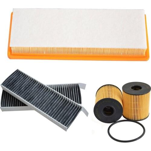 Car Air Filter Cabin Filter Oil Filter for Peugeot 3008 1.6T 2012- DS 5 1.6T 2011- 1444.RX 9664191180 9801448180 9658988480
