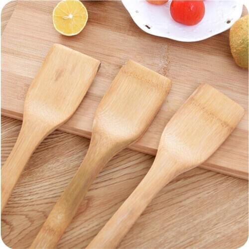 Bamboo Utensil Kitchen Wooden Cooking Tools Spoon Spatula Household non-stick Pan Shovel stir-frying Shovel