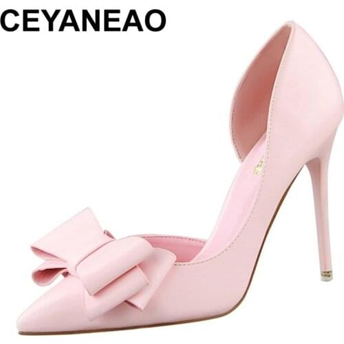 Женские туфли на шпильке CEYANEAO China At AliExpress