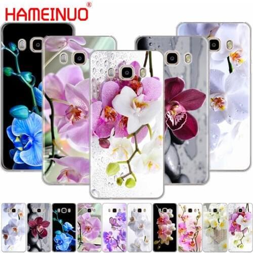 HAMEINUO Orchid Flowers Colorful cover phone case for Samsung Galaxy J1 J2 J3 J5 J7 MINI ACE 2016 2015 prime