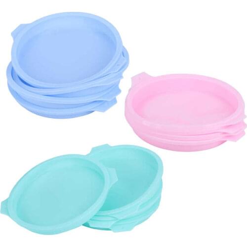 Caking Tools 8 Inch Silicone Round Shape Cake Mold Baking Tray Plate Accessories for Colorful Cake Pastry forms