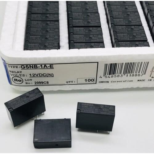 Original G5NB-1A-E-12VDC4pin 5A HF46F-12-HS1 ALD112 relays
