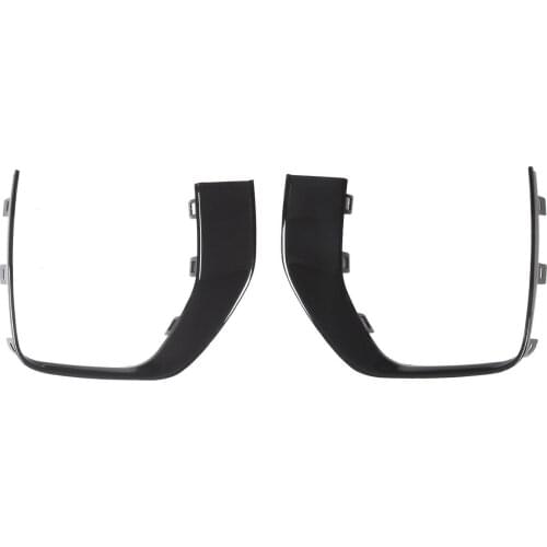 Front Right And Left Outer Grille Black Trim Molding For Land Rover Range Rover Evoque 2016-2017 LR071771+LR071778