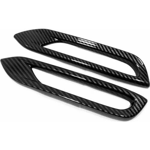 Fit for Nissan Qashqai J11 2019 2020 Auto Accessory ABS Rear Fog Light Frame Trim Tail Fog Lamp Cover Bumper Bezel Hoods Chrome