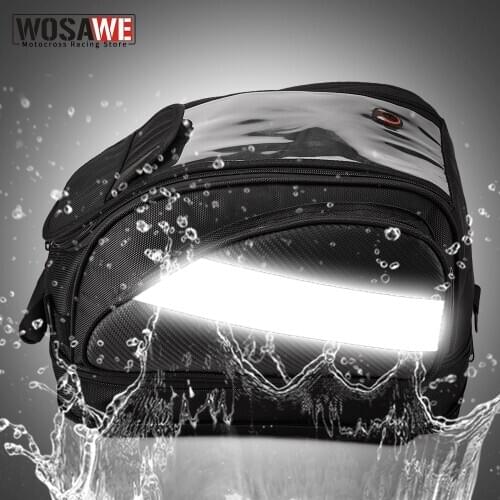 Strong Magnetic Motorcycles Tank Bags For GIVI Mobile Phone Navigation oil Tank Bag Fixed Straps Shoulder Bag for iphone Samsung