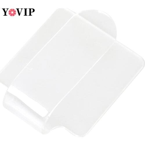 Clear Makeup Palette Acrylic Nail Art Manicure Polish Gel Foundation Eyeshadow DIY Mixing Pigment Painting Water Color Tool