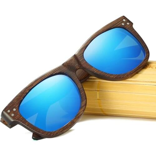 GM Wooden Sunglasses Unisex Bamboo Sunglasses Brand Designer Mirror Original Goggles feminino oculos de sol masculino S028